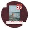 Dark Red Suede Mat Board for 16x22 Frames - Fits 12x19 Photos
